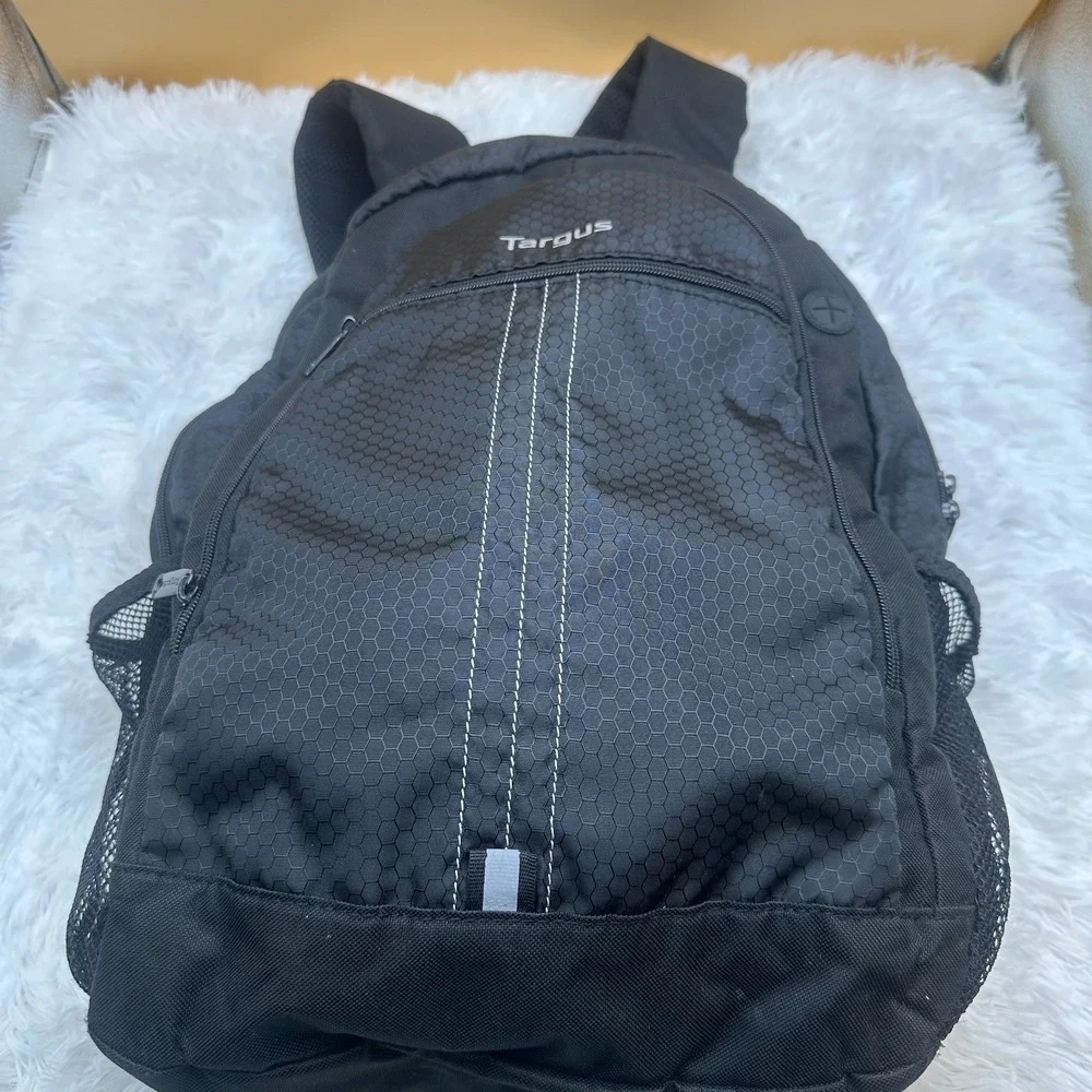 Targus Sport Laptop Backpack Black Padded Travel School Work Bag TSB89104US
